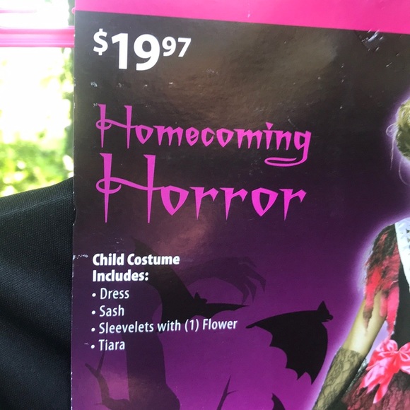 NWT Homecoming Horror 4 pc Zombie Costume L 10-12 - Picture 10 of 16